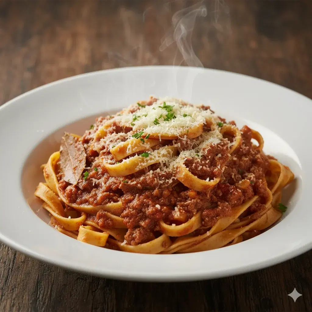 Tagliatelle con Ragú